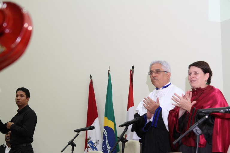 Eurico Lôbo e Rachel Rocha transmitem cargos à nova gestão