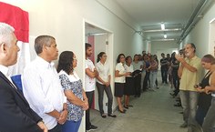 Pesquisadores do IQB se reuniram para inauguração