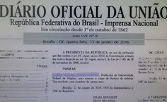 Decreto publicado no DOU