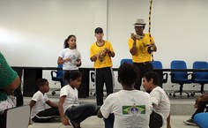 Antes da reunião, houve apresentação do Grupo de extensão Irmandade das Gerações Brasileiras