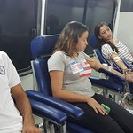 Trote solidário contribui para reforçar estoques de sangue do Hemoal