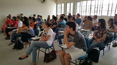 Calouros de Alagoas e que vieram de outros Estados participaram da aula inaugural