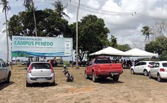 Local doado para a construção do Campus possui 155 metros de largura, por 80 metros de comprimento