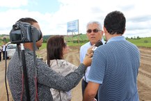 Eurico Lôbo em entrevista à imprensa fala sobre a proposta do novo campus, que terá eixo das exatas