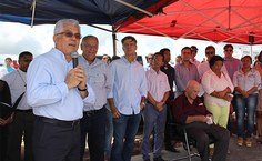 Reitor Eurico Lôbo fala do prazer de presenciar mais uma etapa cumprida no projeto de expansão da Universidade