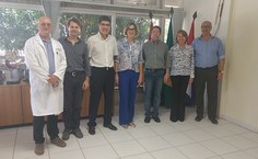 Equipe da Propep também recepcionou os pesquisadores