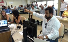 Primeira transissão ao vivo da sessão do Consuni