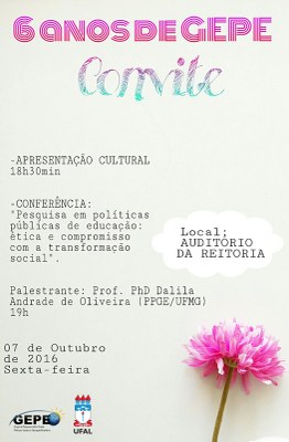 Cartaz do evento