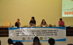Evento debateu crise econômica e trabalho