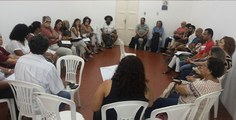 Reunião no Fórum no Espaço Cultural