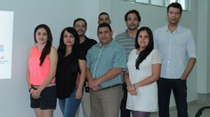 Representantes de Honduras com pesquisadores do Lapis da Ufal