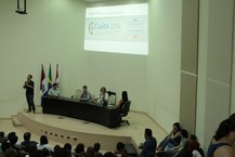 Eliana Almeida informa sobre o 26º Encontro do Pibic durante o Caiite 2016