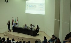 Eliana Almeida informa sobre o 26º Encontro do Pibic durante o Caiite 2016