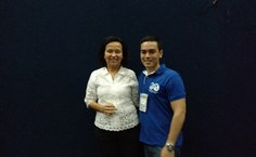 Homenageados no evento