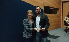 Reitora também foi homenageada