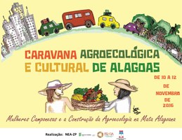 Estudantes e docentes do Ceca integram 1ª Caravana Agroecológica e Cultural de Alagoas