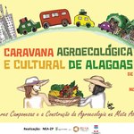 Estudantes e docentes do Ceca integram 1ª Caravana Agroecológica e Cultural de Alagoas
