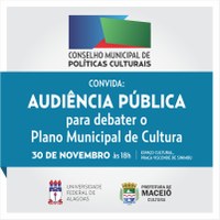 Prefeitura e Ufal promovem audiência pública nesta quarta