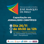 Secti promove curso de capacitação em Jornalismo Científico
