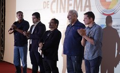 Parceiros na abertura do Circuito Penedo de Cinema