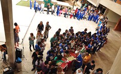 Lanche de confraternização