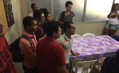 Estudantes desocuparam dependências do Gabinete