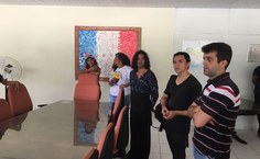 Estudantes entregaram as chaves do Gabinete