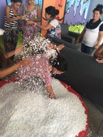 Projeto Resgatar realiza festa natalina com crianças do HGE