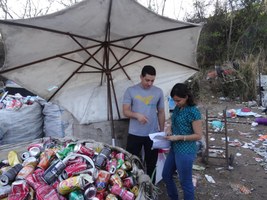 Projeto Vivá da Enactus Ufal atende profissionais da reciclagem em Maceió