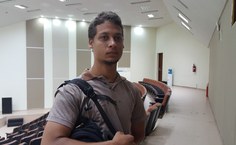 Rafael Bruno Feitosa de Lima, do curso de Matemática Bacharelado