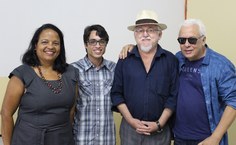 O estudante agradeceu a presença dos professores assim como todas as orientações recebidas