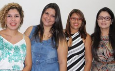 Professoras do projeto Casa de Cultura no Campus