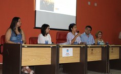 Dirigentes e professores da Ufal durante cerimônia de formatura