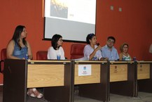 Dirigentes e professores da Ufal durante cerimônia de formatura