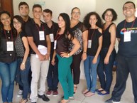 Parte da equipe do Projeto Saúde na Comunidade