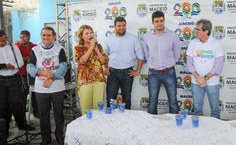 Autoridades presentes no Dia Z. Foto: Secom