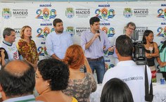 Autoridades presentes no Dia Z. Foto: Secom