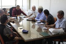 Representantes do Rotary Club de Maceió e do Conselho Regional de Engenharia e Agronomia se reuniram com vice-reitor da Ufal, José Vieira, na última sexta (12)