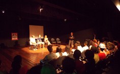 Integrantes do MST também participaram da Mostra. Foto: Washington da Anunciação e Ivanildo Piccoli