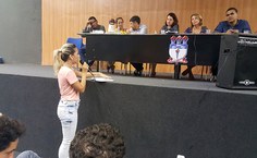 Cecília Moreira, estudante de Engenharia Civil