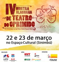 Começa nesta terça 4ª Mostra Alagoana de Teatro do Oprimido