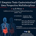 Arte Divulgação 1° Simpósio Trato Gastrointestinal