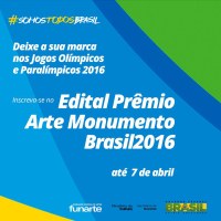 Reta final para inscrições do Prêmio Arte Monumento Brasil2016