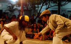 Coletivo Quizumba em apresentaçãoo na Ufal