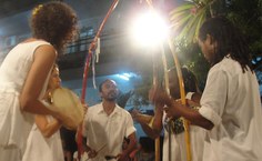 Coletivo Quizumba em apresentaçãoo na Ufal