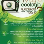 Inscrições abertas até 15 de março para novos integrantes da TV Agroecologia
