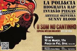 Projeto Som no Cantinho comemora Dia da Mulher