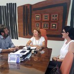 Reitora Valéria Correia reafirma parcerias com a Embrapa