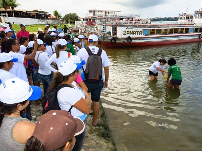 Comunidade recebe orientações sobre preservação do Rio São Francisco