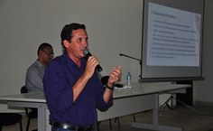 Dilson Batista apresentou o plano de descentralização de recursos para manutenção. Foto: Thiago Prado